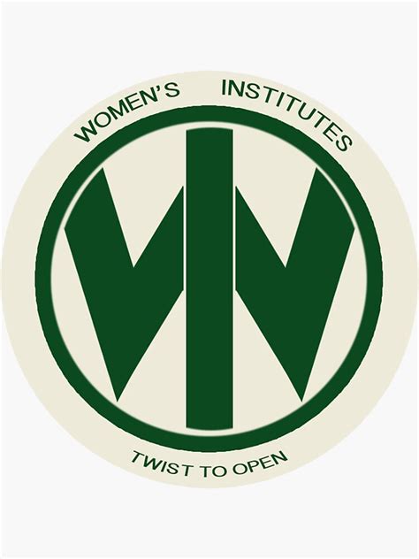 "Women's Institute Vintage Jam Label" Sticker for Sale by ...