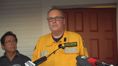 West Kelowna fire chief talks about the difficulty fighting the rapidly ...