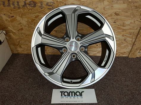 GENUINE VW T6 SPORTLINE ALLOY WHEELS 18" SATIN ANTHRACITE - Tamar Wheels