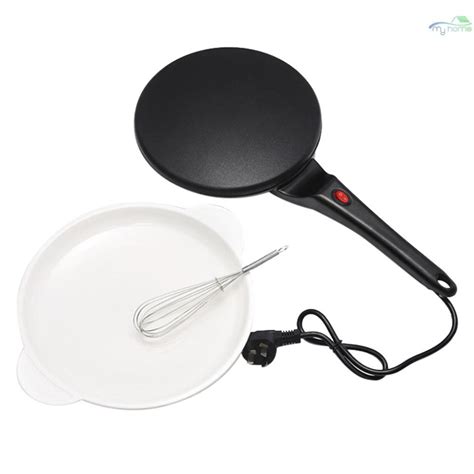 Electric Crepe Maker With Non-Stick Coating Free Gift 1pc Paster and 1 ...