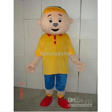 Wholesale New Adult Size Caillou Halloween Fancy Mascot Costume,New ...