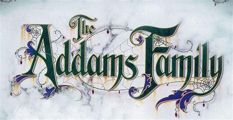 Addams Family Logo | Family logo, Addams family musical, Addams family ...