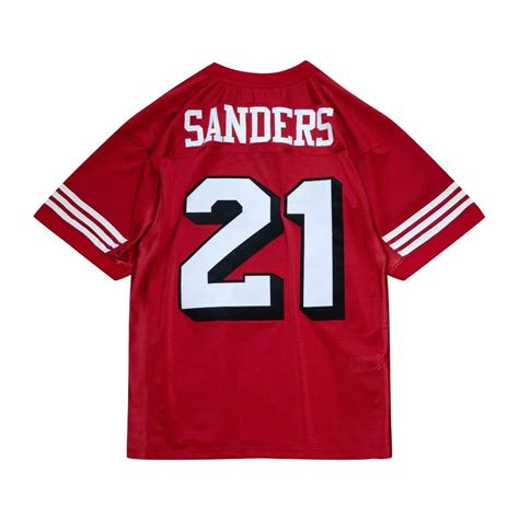 Mitchell & Ness Authentic Deion Sanders San Francisco 49ers 1994 Jersey ...