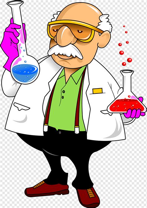 Laboratory Chemistry Cartoon Science, experiment, people, experiment ...