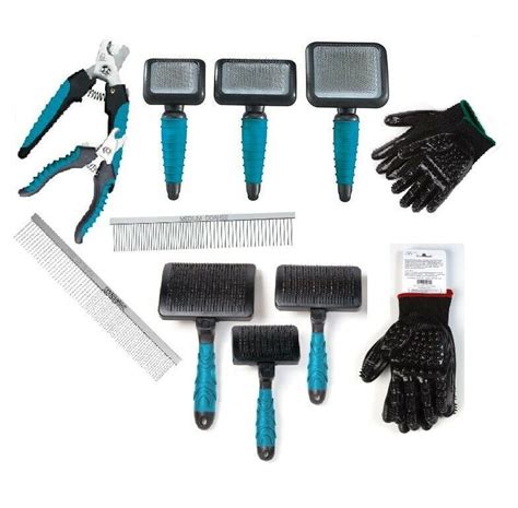 12 Piece Professional Pet Grooming Tool Set Basic Dog Groomer's ...