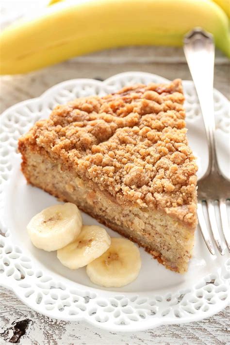 Banana Crumb Cake Recipe - Live Well Bake Often