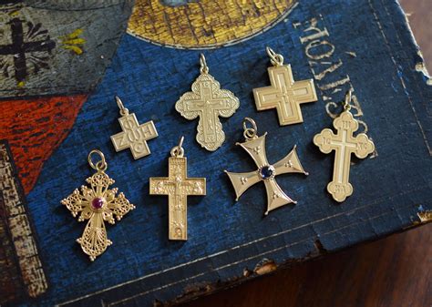 Gold Greek Orthodox Cross Necklace - diariostew