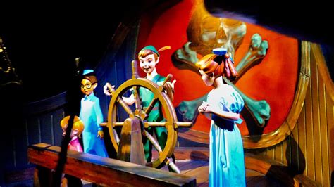 Peter Pan Ride At Disneyland Peter Pans Flight Full Ride Pov Disneyland ...