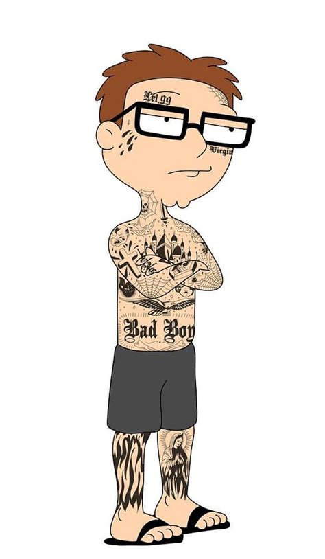 Inked Steve Smith, American Dad. American dad, American dad roger ...