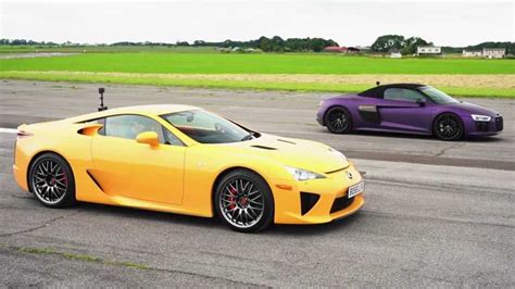 Lexus LFA vs Audi R8 | Team Chevelle