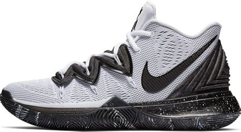 Nike - Kyrie 5 - AO2918100 - Color: White-Black - Size: 7.5 UK: Amazon ...