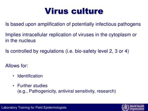 PPT - Viral cultures PowerPoint Presentation - ID:612692