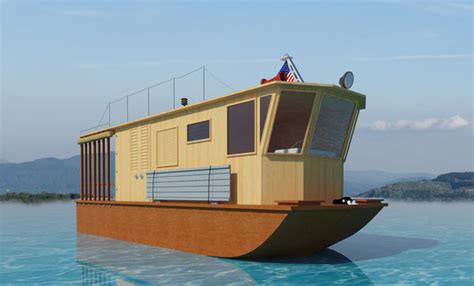 Houseboat DIY Plans - 21' Pontoon - House on a Boat Building – The Best ...