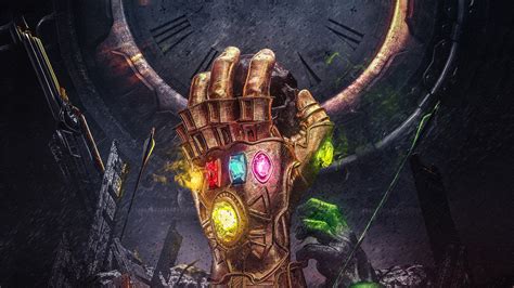 Download 1920x1080 wallpaper infinity gauntlet, thanos, infinity stones ...