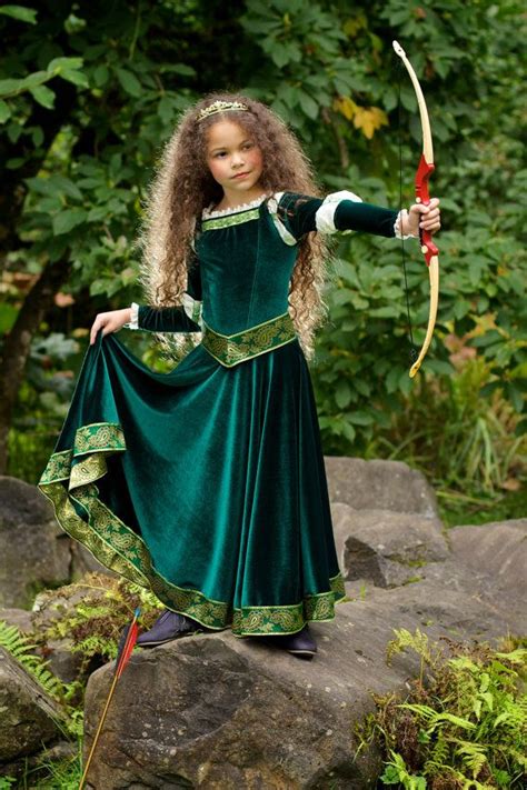 Merida Costume Brave Inspired Princess Gown by EllaDynae on Etsy ...