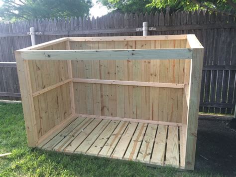 How To Build A Garbage Can Enclosure | Part 1 | Wilker Do's | Outdoor ...