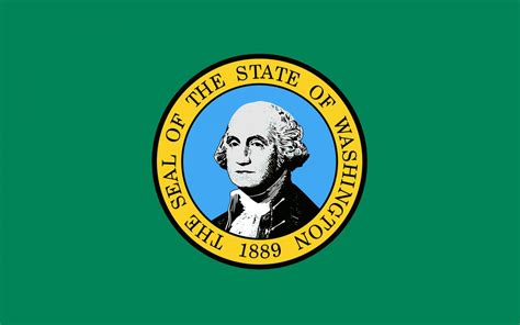 Printable Washington State Flag