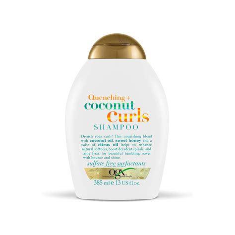 OGX Quenching+ Coconut Curls Shampoo 385ml – Beauty Mind ll Beauty ...