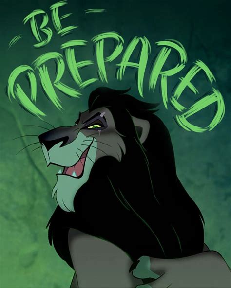 The Lion King Scar Be Prepared