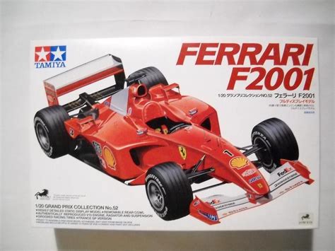 Tamiya Ferrari F2001 Model Kit 1/20 Scale Grand Prix Race Car | Tamiya ...