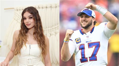 Photos Emerge of Hailee Steinfeld at Bills QB Josh Allen's Game