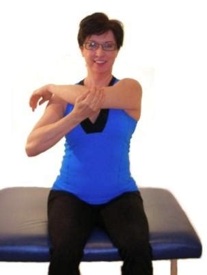 Shoulder stretches are necessary to maintain balance in the shoulder ...