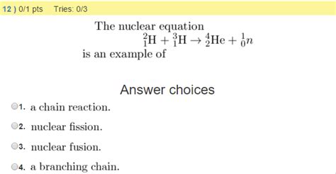 Nuclear Fusion Equation Examples - Tessshebaylo