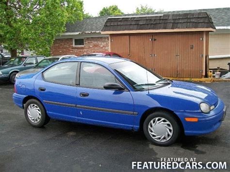 1996 Plymouth Neon - Information and photos - MOMENTcar