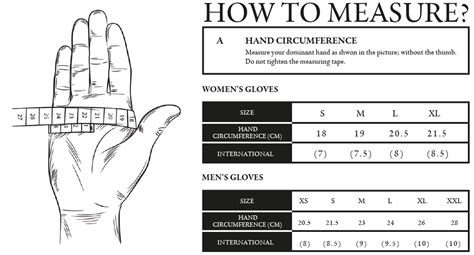 How To Measure Hand For Gloves Uk - The North Face Men S Unisex Gloves ...