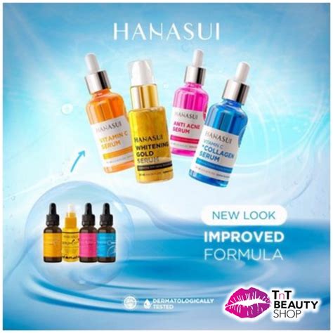 Hanasui Serum Vit C + Collagen | Anti Acne Serum | Vitamin Serum C ...