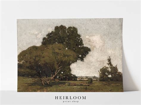 Farmhouse Wall Decor Print Wall Art Landscape Painting SHIPPED PRINTS ...