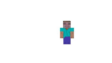 Create meme "skins minecraft, minecraft herobrine, Steve skin ...