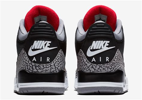 Jordan 3 Black Cement Official Images - 2018 Release Info | SneakerNews.com