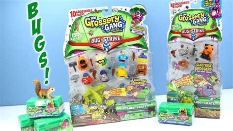 The Grossery Gang Bug Strike Series 4 Collection Moose Toys - YouTube