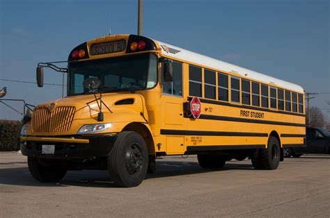 School Bus Top View School bus ran a stop sign.