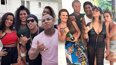 Ronaldinho: Candid photos of the Brazilian footballer with his family ...