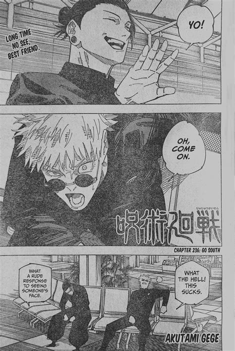 Jujutsu Kaisen Chapter 236 Raw - Jujutsu Kaisen Manga Online