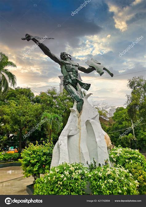 Malate Manila Philippines Oct 2020 Statue Rajah Sulayman Main Icon ...