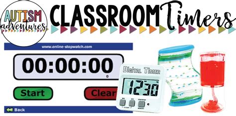 Classroom Timers » Autism Adventures