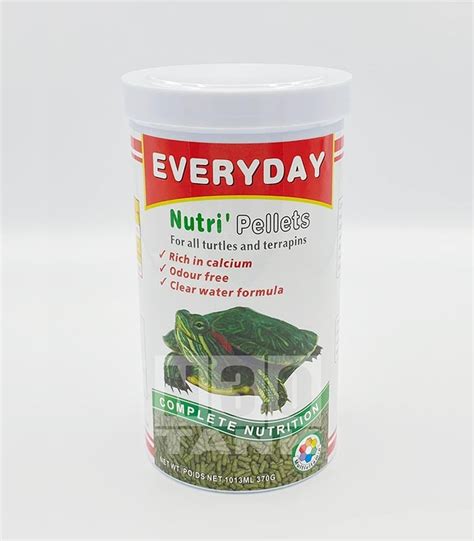 Everyday Turtle Pellets Nutri Food 370g (FF004)