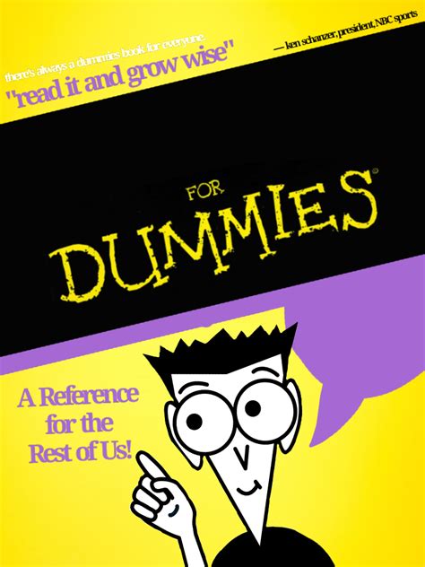 For dummies book template by SolarPYT on DeviantArt