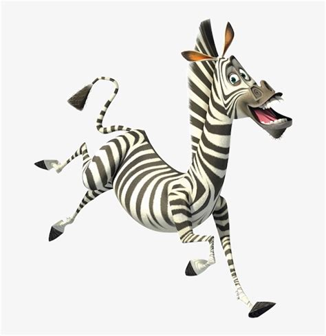 Marty The Zebra - Madagascar Zebra PNG Image | Transparent PNG Free ...