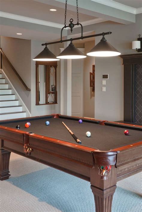 billiard room lighting ideas - Dong Lincoln