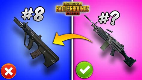 Top 10 Best Guns In PUBG Mobile 2021 After Update (Ranked)