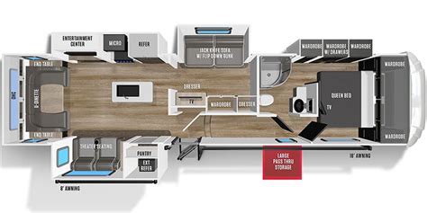 2021 Wildcat 348MB Fifth Wheel Specs