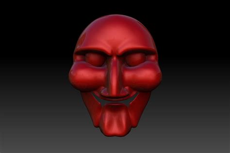 3d mask jigsaw killer model