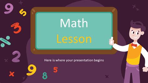 Mathematics Powerpoint Template Free - Nisma.Info