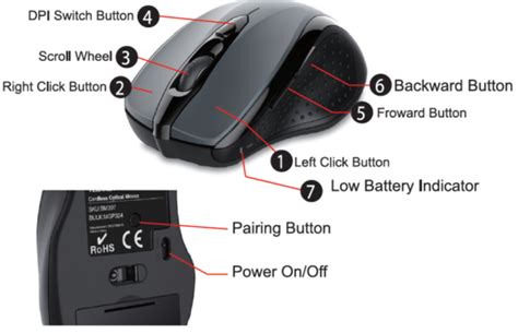 TeckNet BM307 Wireless Mouse User Manual