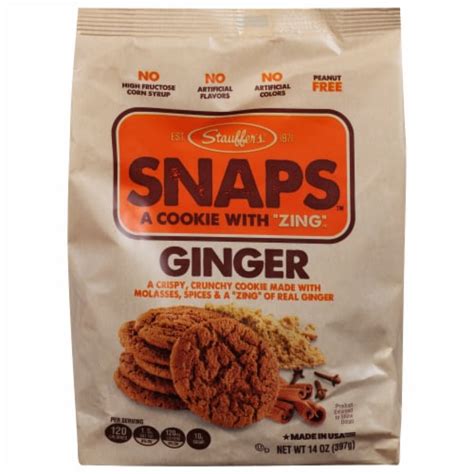 Stauffer's SNAPS Ginger, 14 oz - Smith’s Food and Drug