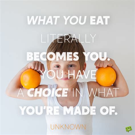 64 Healthy Eating Quotes | Food Makes a Difference